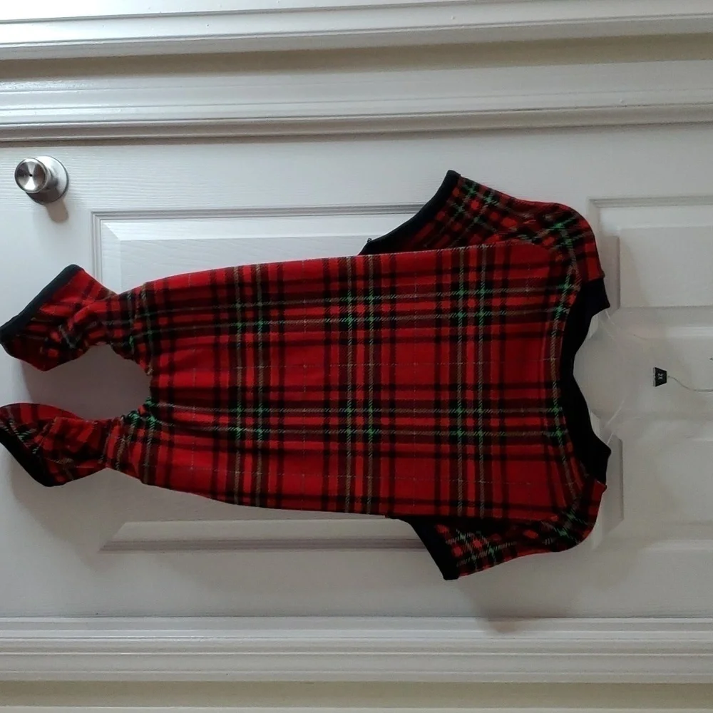 🇺🇸Plaid Pajamas /Outfit for your Furbaby Size XL